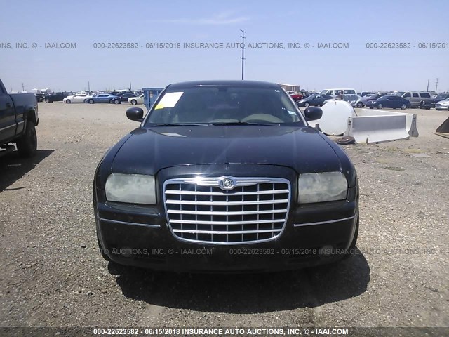 2C3LA53G37H638866 - 2007 CHRYSLER 300 TOURING BLACK photo 6