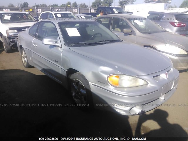 1G2NW12E72C156092 - 2002 PONTIAC GRAND AM GT SILVER photo 1