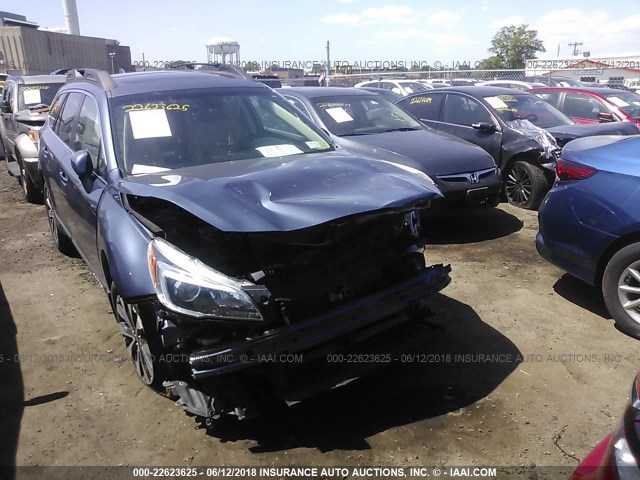 4S4BSENC8H3338156 - 2017 SUBARU OUTBACK 3.6R LIMITED BLUE photo 6
