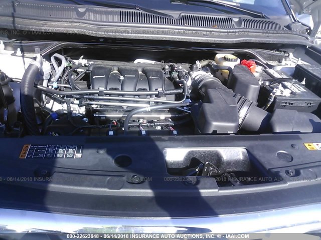 1FM5K7F82JGA05467 - 2018 FORD EXPLORER LIMITED Silber Foto 10