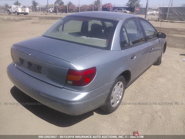 1G8ZH548X2Z302689 - 2002 SATURN SL1 SILVER photo 4