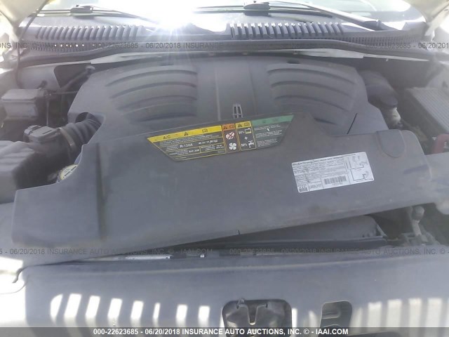 5LMEU68H23ZJ16686 - 2003 LINCOLN AVIATOR 奶油色 照片 10