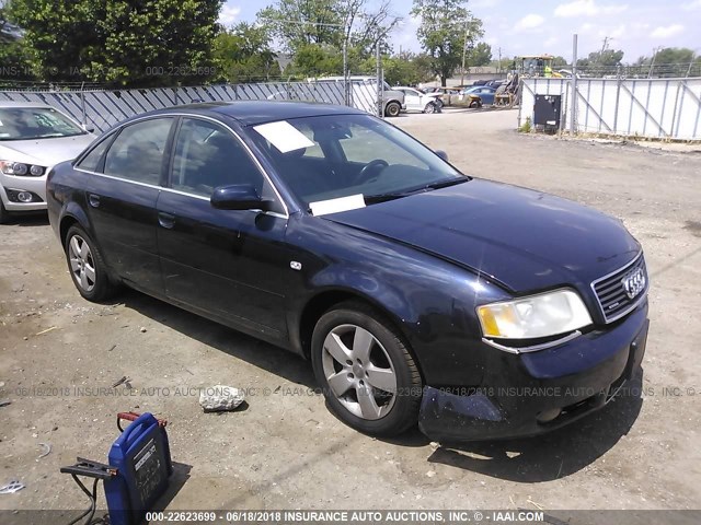 WAULT64B64N068506 - 2004 AUDI A6 3.0 QUATTRO Navy photo 1