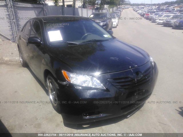4T1BE46K87U043445 - 2007 TOYOTA CAMRY NEW GENERAT CE/LE/XLE/SE BLACK photo 1