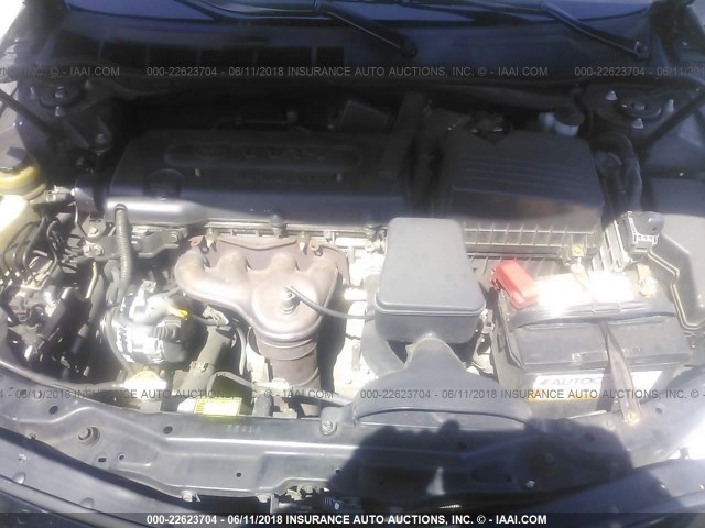 4T1BE46K87U043445 - 2007 TOYOTA CAMRY NEW GENERAT CE/LE/XLE/SE BLACK photo 10