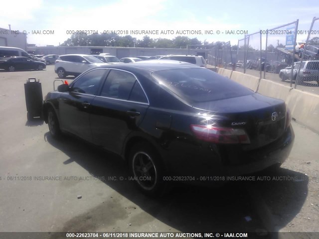 4T1BE46K87U043445 - 2007 TOYOTA CAMRY NEW GENERAT CE/LE/XLE/SE BLACK photo 3