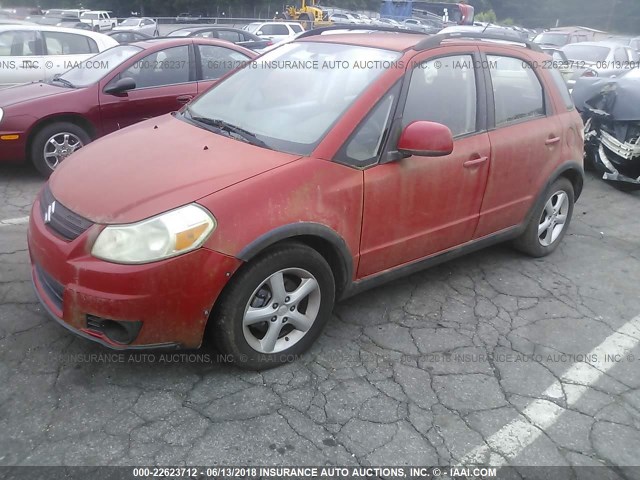 JS2YA413285104042 - 2008 SUZUKI SX4 CONVENIENCE RED photo 2