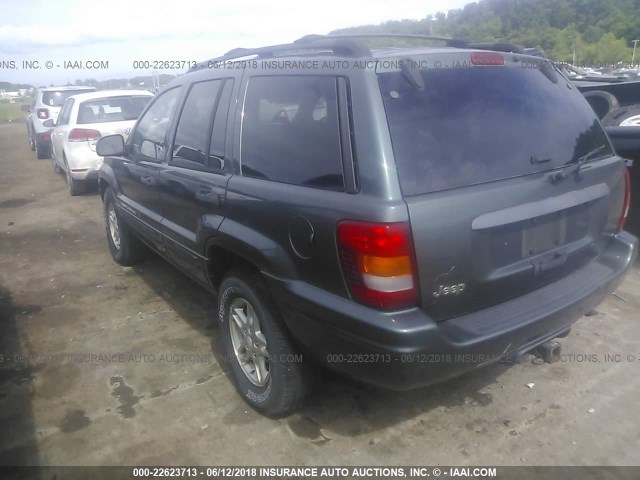 1J4GX48S14C232063 - 2004 JEEP GRAND CHEROKEE LAREDO/COLUMBIA/FREEDOM 绿色 照片 3