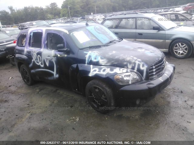 3GNCA33D48S717121 - 2008 CHEVROLET HHR LS მუქი ლურჯი ფოტო 1