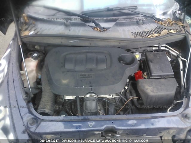 3GNCA33D48S717121 - 2008 CHEVROLET HHR LS მუქი ლურჯი ფოტო 10