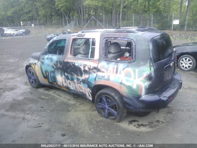 3GNCA33D48S717121 - 2008 CHEVROLET HHR LS მუქი ლურჯი ფოტო 3