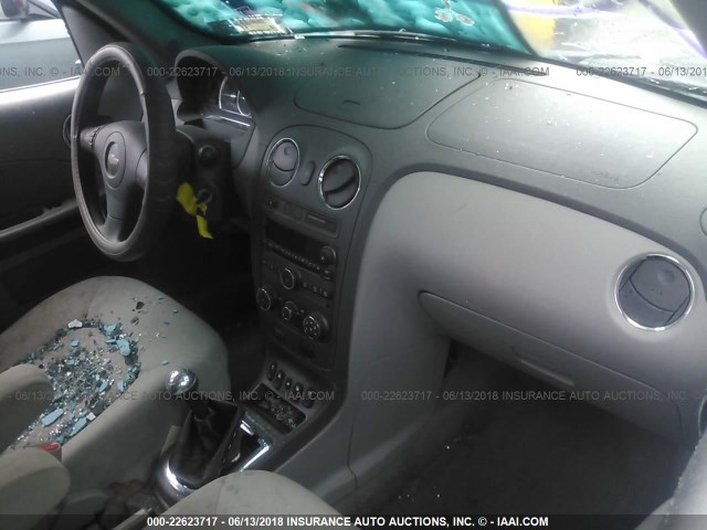 3GNCA33D48S717121 - 2008 CHEVROLET HHR LS მუქი ლურჯი ფოტო 5