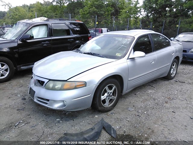 1G2HX54K524156719 - 2002 PONTIAC BONNEVILLE SE SILVER photo 2