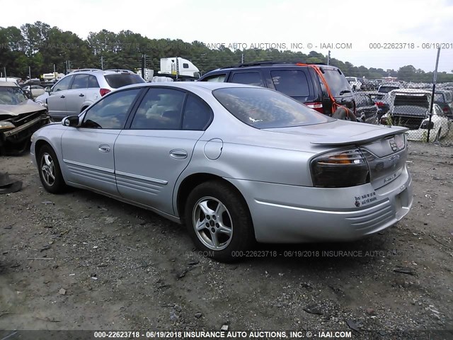 1G2HX54K524156719 - 2002 PONTIAC BONNEVILLE SE SILVER photo 3