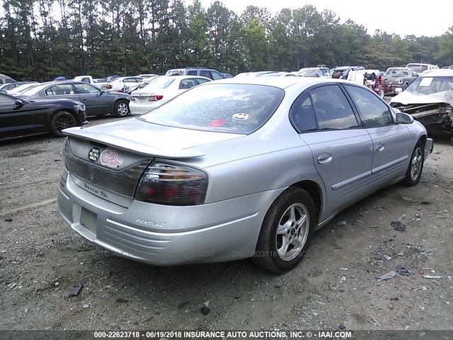 1G2HX54K524156719 - 2002 PONTIAC BONNEVILLE SE SILVER photo 4