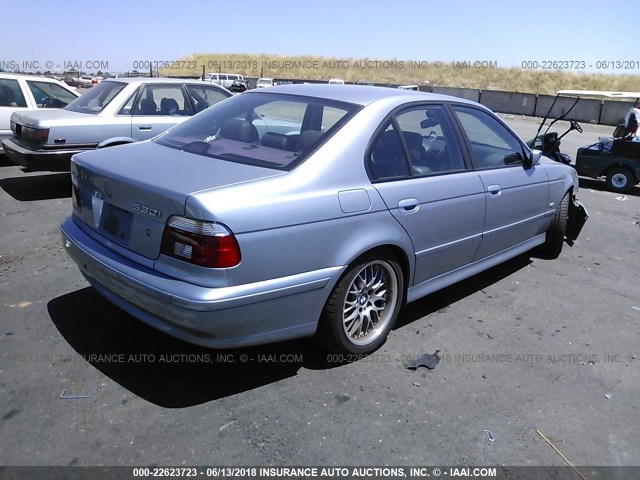 WBADT634X3CK30882 - 2003 BMW 530 I AUTOMATIC SILVER photo 4