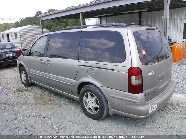 1GHDX03E7XD283532 - 1999 OLDSMOBILE SILHOUETTE GOLD photo 3