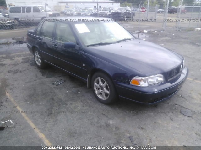 YV1LS61J2Y2667275 - 2000 VOLVO S70 SE BLUE photo 1