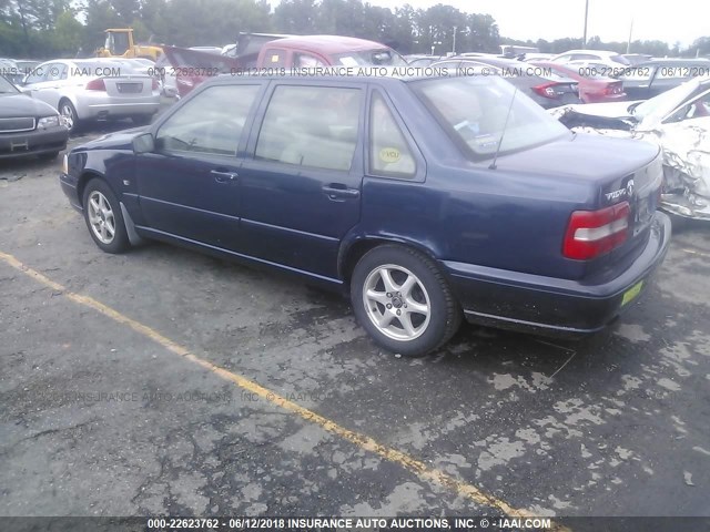 YV1LS61J2Y2667275 - 2000 VOLVO S70 SE BLUE photo 3