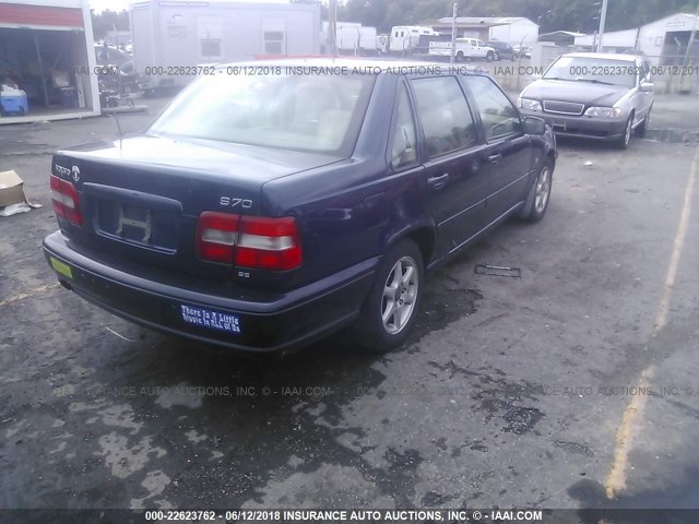 YV1LS61J2Y2667275 - 2000 VOLVO S70 SE BLUE photo 4