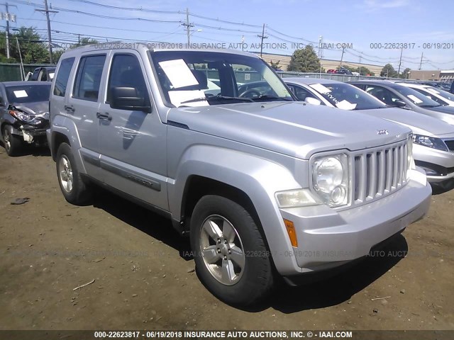 1J4PN2GK7BW577170 - 2011 JEEP LIBERTY SPORT SILVER photo 1