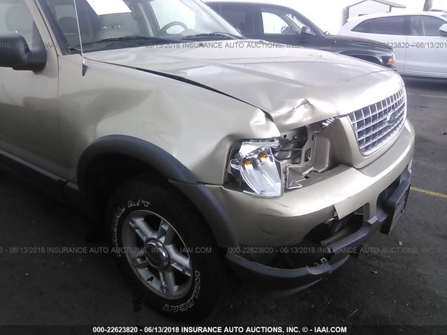 1FMZU73K53ZA27840 - 2003 FORD EXPLORER XLT/XLT SPORT/NBX GOLD photo 6
