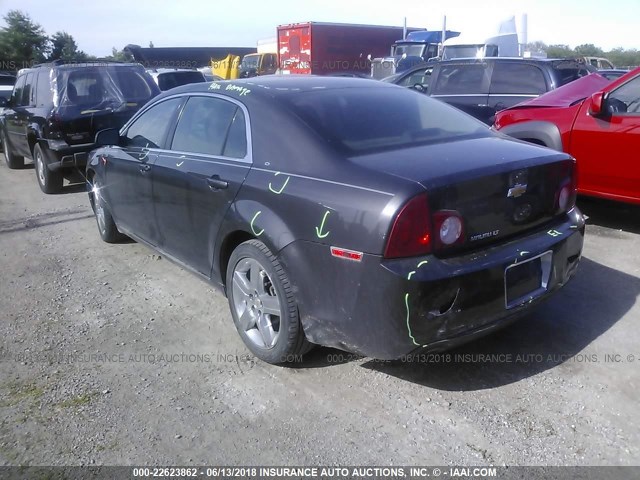 1G1ZC5E16BF143766 - 2011 CHEVROLET MALIBU 1LT 灰色 照片 3