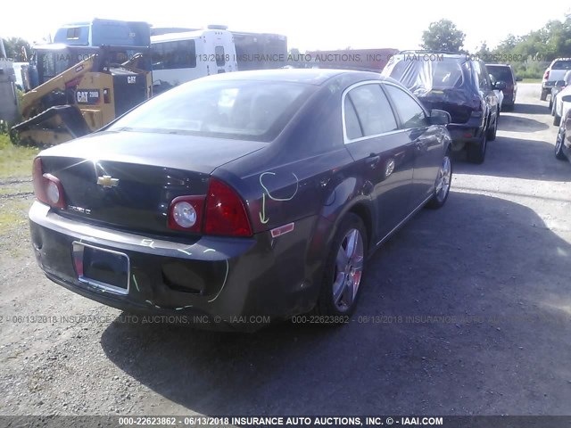 1G1ZC5E16BF143766 - 2011 CHEVROLET MALIBU 1LT 灰色 照片 4