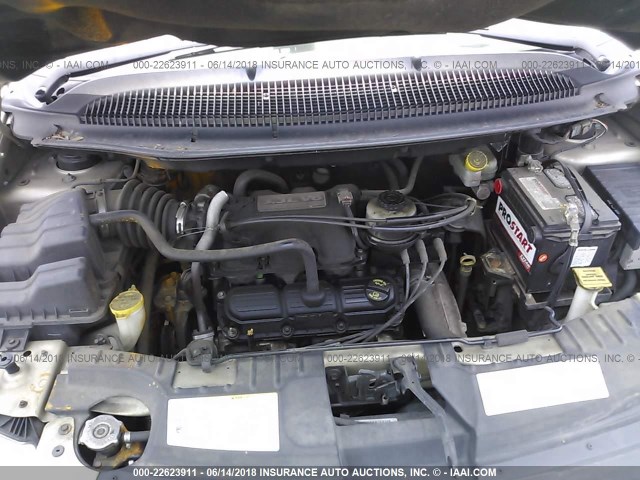 1A4GP45R46B548681 - 2006 CHRYSLER TOWN & COUNTRY  TAN photo 10