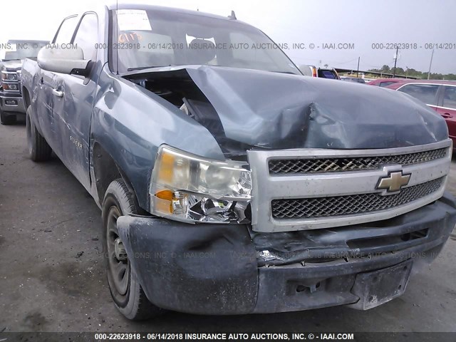 3GCEC13C09G281377 - 2009 CHEVROLET SILVERADO C1500/C1500  LS BLUE photo 6