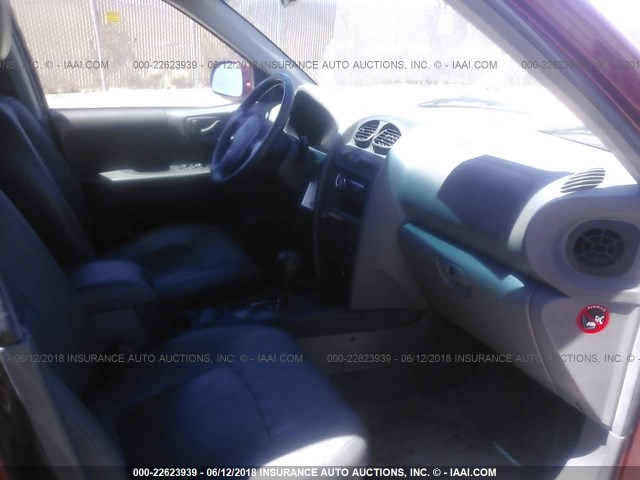 KM8SC73D82U158049 - 2002 HYUNDAI SANTA FE GLS/LX BURGUNDY photo 5