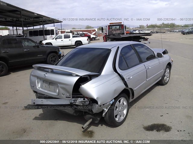 3N1CB51D36L626016 - 2006 NISSAN SENTRA 1.8/1.8S SILVER photo 4