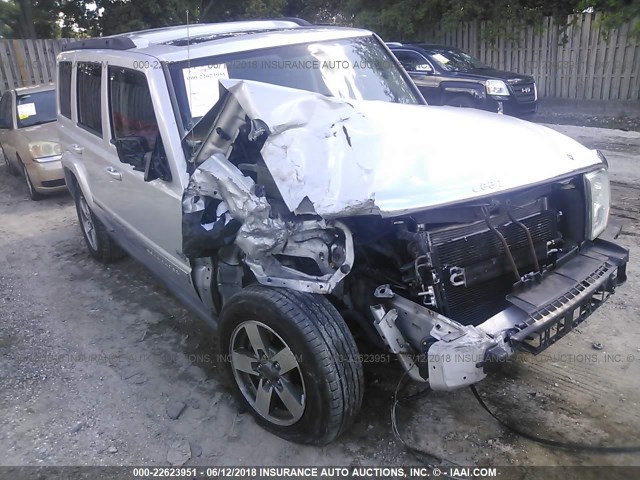 1J8HG48N96C260872 - 2006 JEEP COMMANDER ვერცხლისფერი ფოტო 1