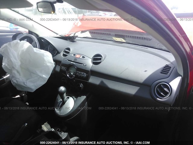 JM1DE1KZ0E0176607 - 2014 MAZDA MAZDA2 SPORT RED photo 5