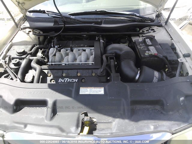 1LNHM97V7YY832912 - 2000 LINCOLN CONTINENTAL  Creme Foto 10