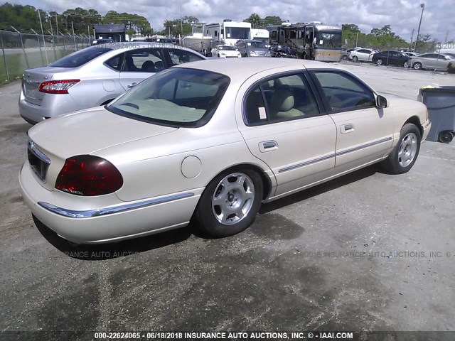 1LNHM97V7YY832912 - 2000 LINCOLN CONTINENTAL  Creme Foto 4