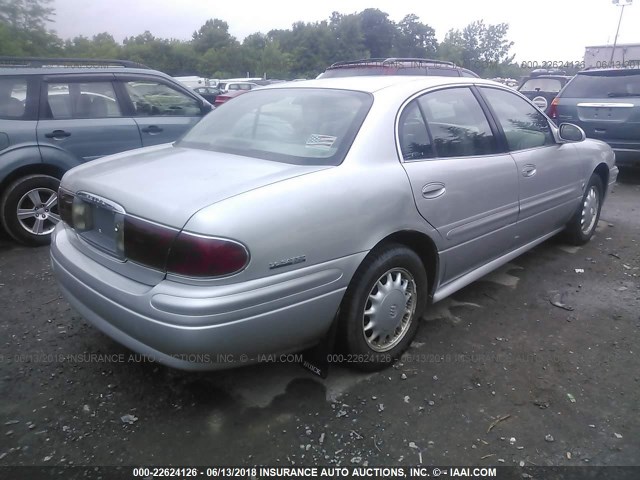 1G4HP54K724223408 - 2002 BUICK LESABRE CUSTOM SILVER photo 4