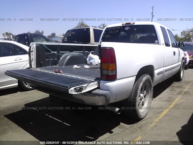 1GTEC19T9YZ209292 - 2000 GMC NEW SIERRA C1500 WHITE photo 4