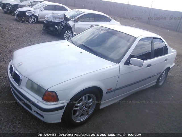 WBACD4326WAV65830 - 1998 BMW 328 I AUTOMATIC WHITE photo 2