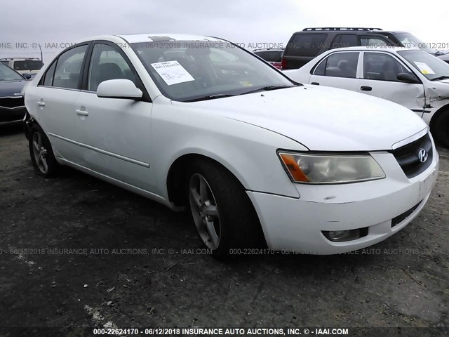 5NPEU46F47H213673 - 2007 HYUNDAI SONATA SE/LIMITED WHITE photo 1