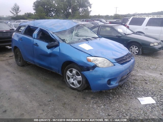 2T1KR32E27C683831 - 2007 TOYOTA COROLLA MATRIX XR BLUE photo 1