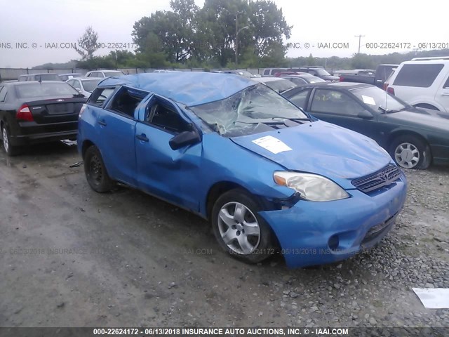 2T1KR32E27C683831 - 2007 TOYOTA COROLLA MATRIX XR BLUE photo 6