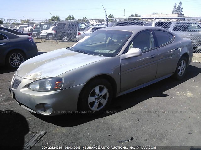2G2WP552961173160 - 2006 PONTIAC GRAND PRIX GOLD photo 2