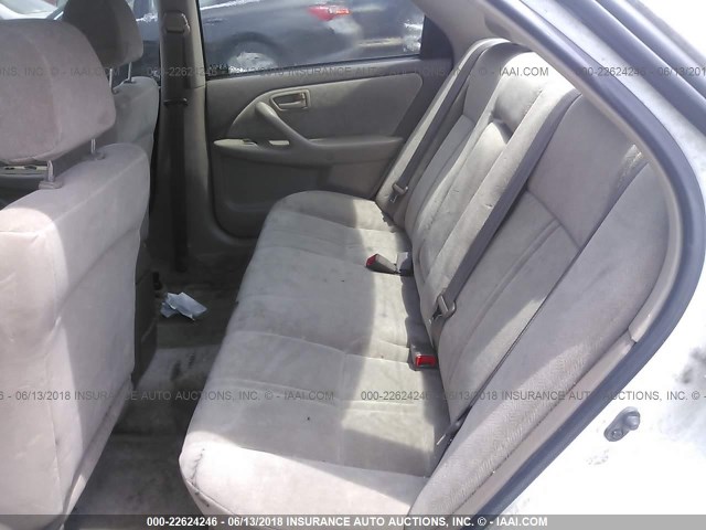4T1BG22K7YU980213 - 2000 TOYOTA CAMRY CE/LE/XLE WHITE photo 8