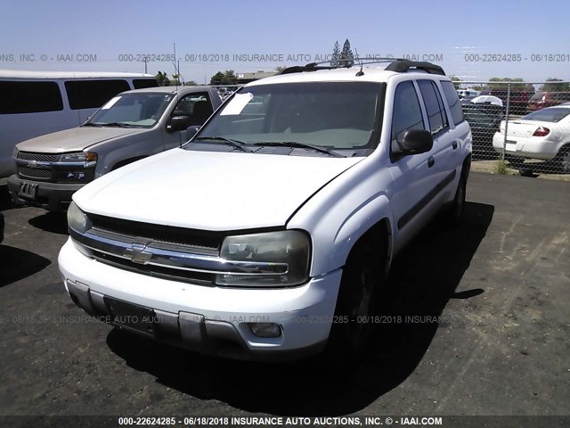 1GNES16S356161582 - 2005 CHEVROLET TRAILBLAZER EXT LS/EXT LT WHITE photo 2