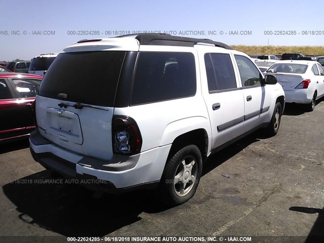 1GNES16S356161582 - 2005 CHEVROLET TRAILBLAZER EXT LS/EXT LT WHITE photo 4