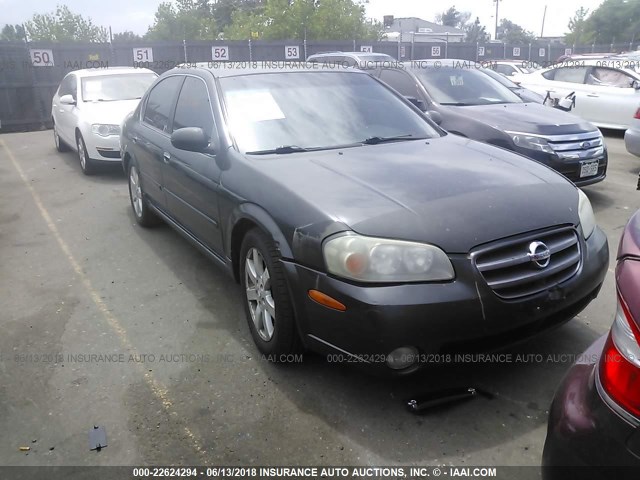 JN1DA31D12T424339 - 2002 NISSAN MAXIMA GLE/GXE/SE GRAY photo 1