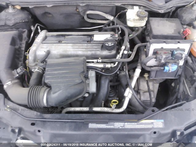 1G8AL52F55Z150192 - 2005 SATURN ION LEVEL 3 GRAY photo 10