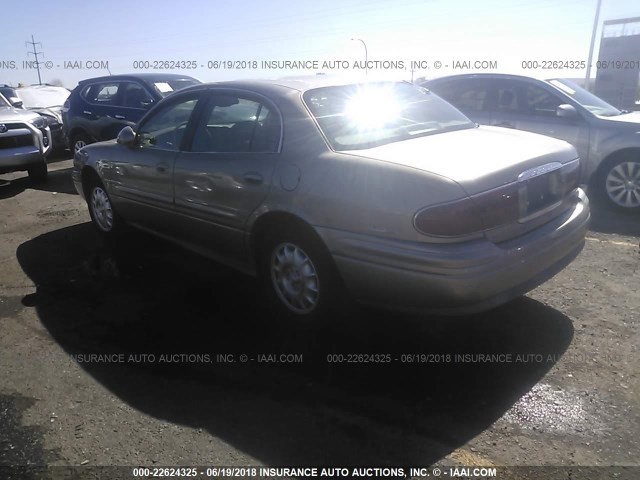 1G4HR54K32U157319 - 2002 BUICK LESABRE LIMITED GOLD photo 3