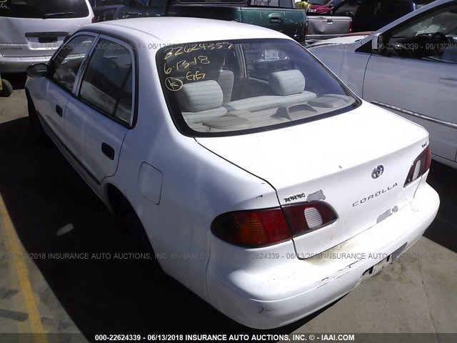 1NXBR12E4XZ216526 - 1999 TOYOTA COROLLA VE/CE/LE 白色 照片 3